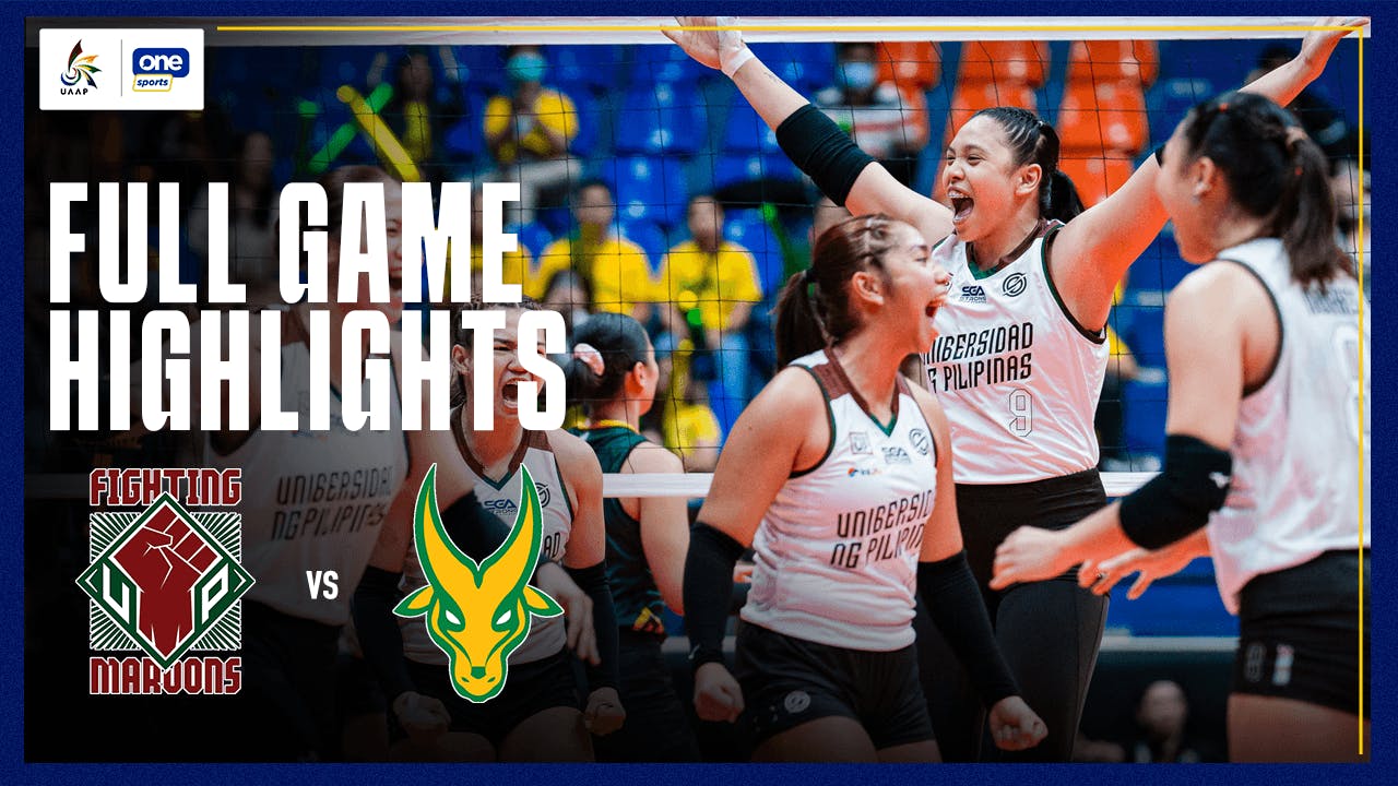 UP Fighting Maroons pulls off four-set upset of FEU Lady Tamaraws | UAAP Highlights